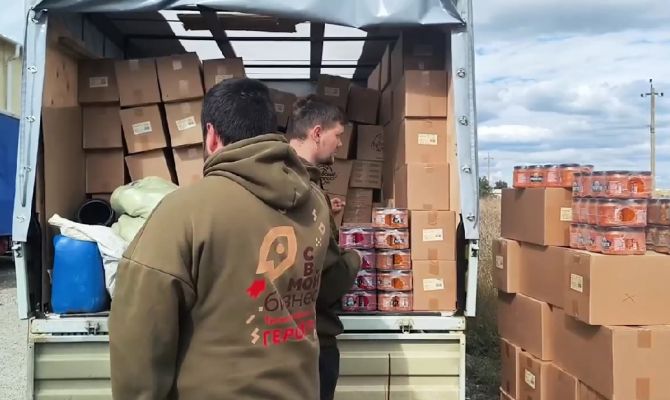 Более пяти тонн гумпомощи направили тульские предприниматели бойцам СВО