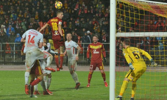 На последних минутах матча «Спартак» все-таки забил тульскому «Арсеналу»