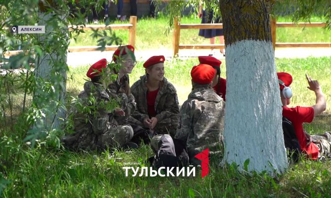 Юнармейцы Тульской области встретились с ветеранами СВО