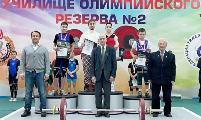 Тульские тяжелоатлеты завоевали призовые места на турнире «Олимпийские надежды»