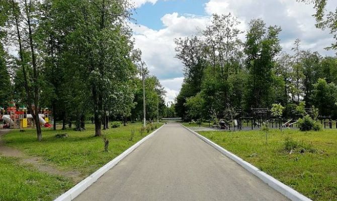 10,2 млн рублей потратят на парк в Ясногорске в этом году