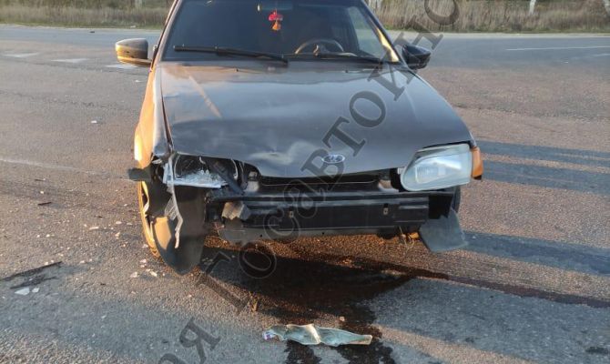 В Ясногорском районе водитель «ВАЗа» не пропустил мотоцикл и стал причиной ДТП с 2 пострадавшими