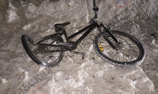 В Тульской области пьяный водитель сбил несовершеннолетнего велосипедиста