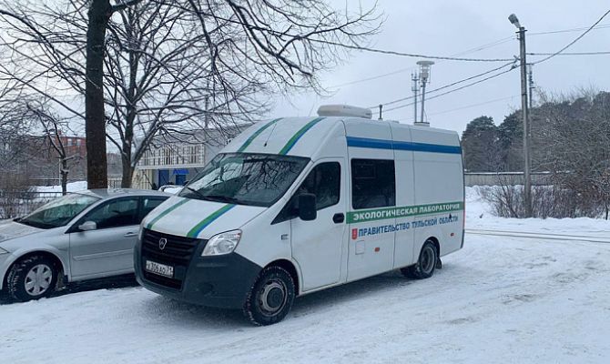 В Тульской области открылся новый передвижной пункт экологического мониторинга