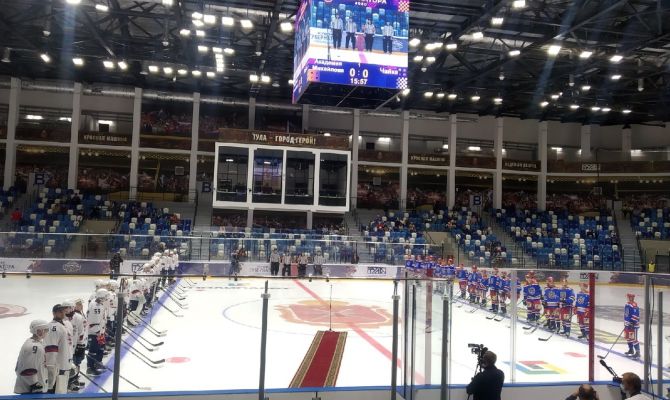 В Тульской области стартовал Кубок Губернатора по хоккею среди молодежных команд