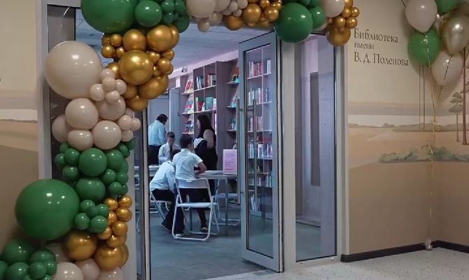 В Заокском районе открылась модельная библиотека с интерактивным виртуальным музеем