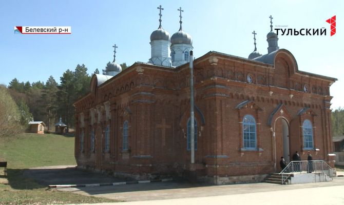 В деревне Жабынь Белевского района отремонтируют мужской монастырь