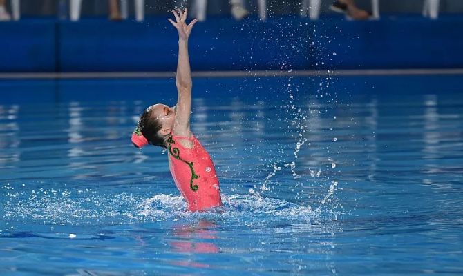 Юных туляков приглашают на занятия по синхронному плаванию