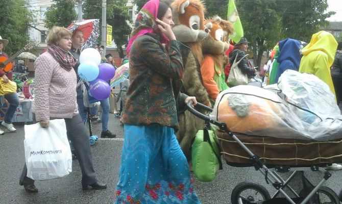 В Туле прошел ежегодный семейный карнавал
