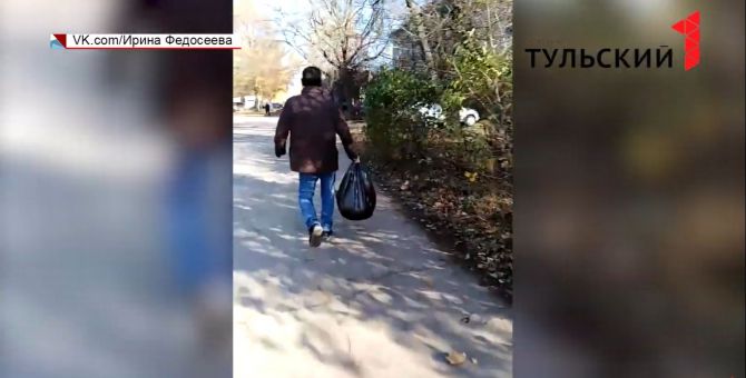 В Узловой путь до свалки стал сюжетом «фильма»