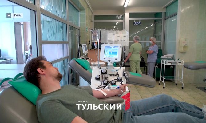 В тульской станции переливания назвали самую дефицитную группу крови