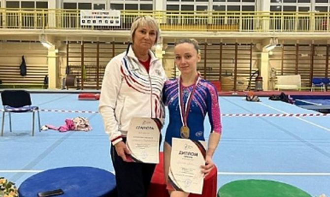 Юная тулячка стала лучшей на Чемпионате Центральной России по спортивной гимнастике