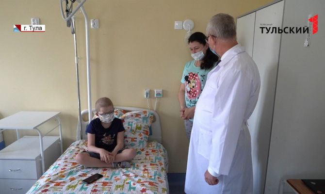 Как живут маленькие пациенты тульского онкоотделения детской областной клинической больницы
