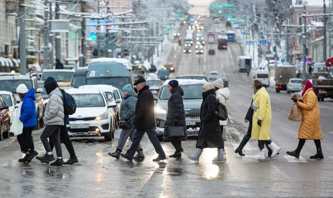 8 декабря на дорогах в Туле ожидается гололедица