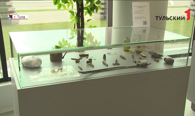 На страже Отечества: в тульском парке «Патриот» открылась выставка уникальных экспонатов