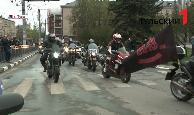 Рев мотора и шум колес: в Туле прошло открытие мотосезона