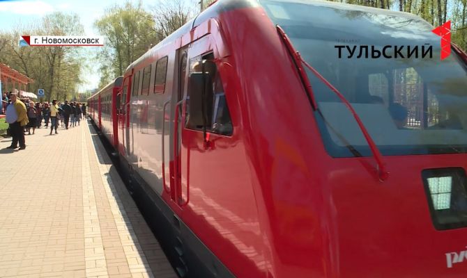 В Новомосковске открылся сезон детской железной дороги