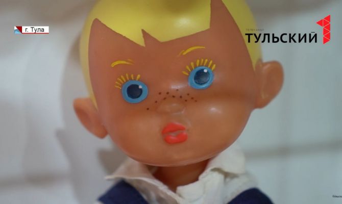 В тульском музее игрушек поселился голубоглазый мальчишка с пухлыми щечками