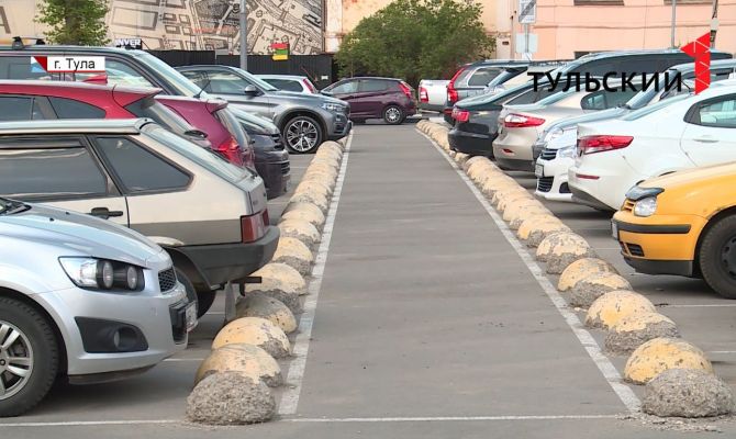 Как тулякам правильно оплатить парковку на улице Союзной