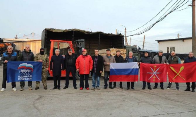 Из Алексина отправили новую партию гуманитарной помощи для участников СВО