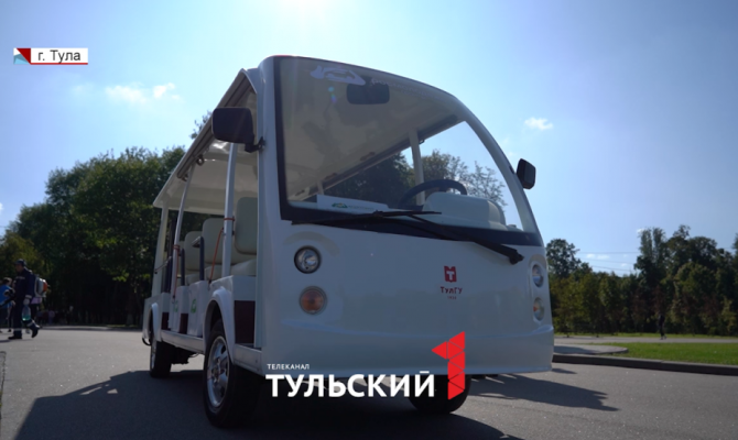 В Туле студенты разработали электроавтобус с лифтом для инвалидов