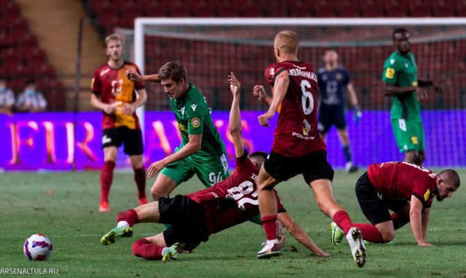 Тульский «Арсенал» прокомментировал скандальный гол «Ахмата»