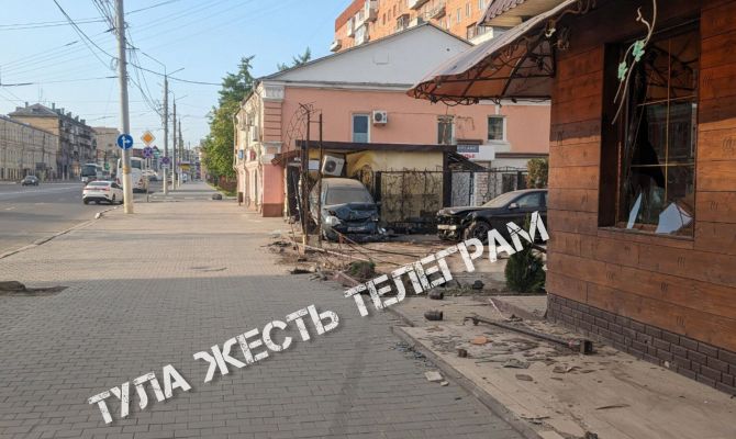 Пьяный водитель устроил аварию на улице Советской в Туле
