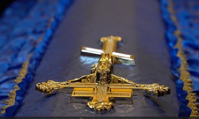 В Туле похоронили прямого потомка соратника Александра I