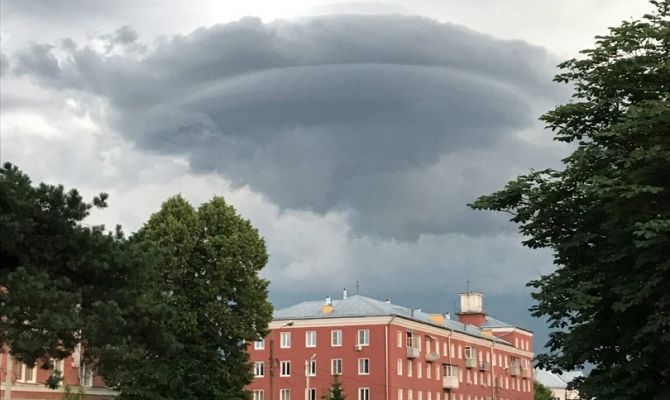 Туляки в соцсетях обсуждают необычные небесные явления