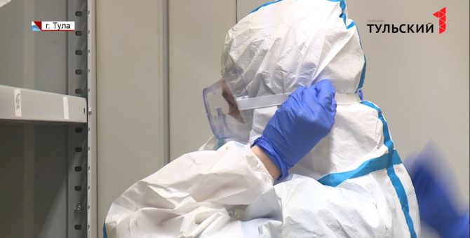 В Тульской области создан 30-недельный запас медицинских масок