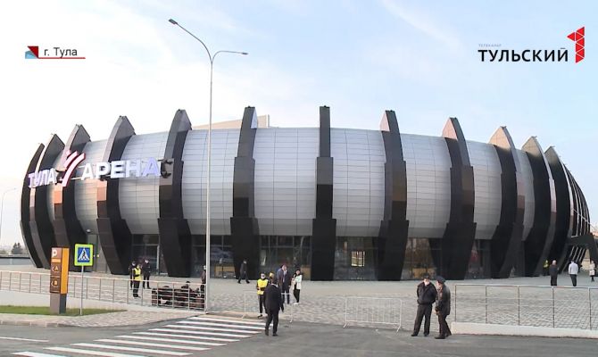 Дом для будущих чемпионов: первые спортсмены опробовали новый комплекс «Тула-Арена»