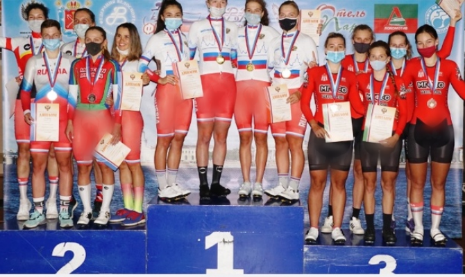 Тульские велосипедисты стали призерами Чемпионата России