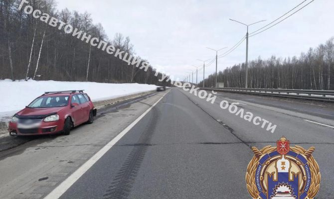 80-летний мужчина пострадал в ДТП под Тулой