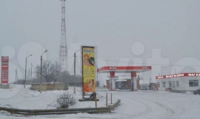 На трассе М-2 "Крым" под Тулой выставили на продажу АЗС 