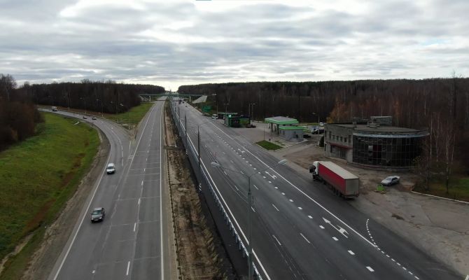 С 1 апреля на трассе М-2 "Крым" в Тульской области увеличат максимальную скорость