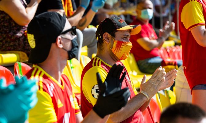 Матч «Арсенал - Химки» посетили 3244 человека