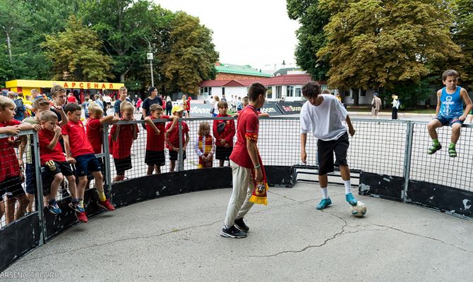 Академия тульского "Арсенала" объявила о наборе юных футболистов