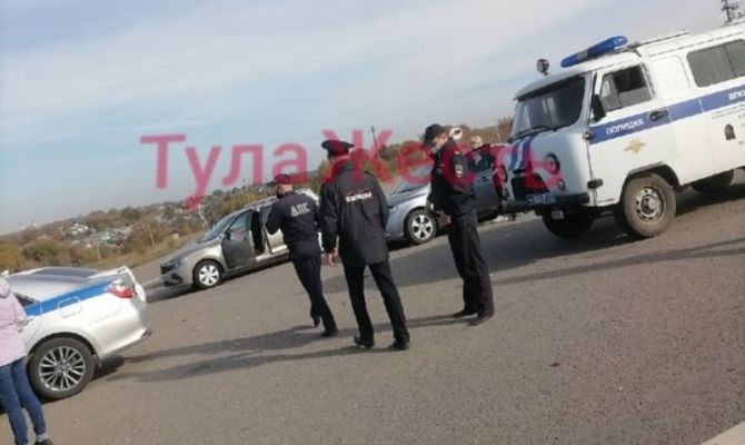 В Новомосковске на дороге сбили насмерть пешехода