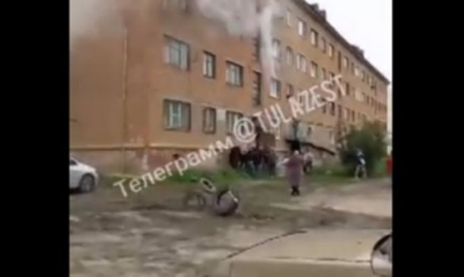 В Советске при пожаре ребенка пришлось спасать через окно