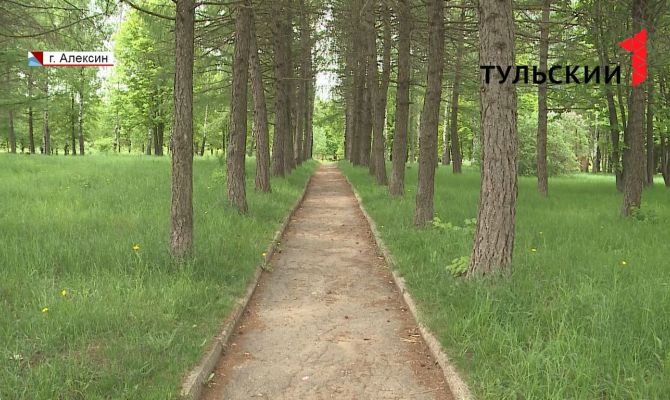 В Алексине благоустроят парк «Химик»