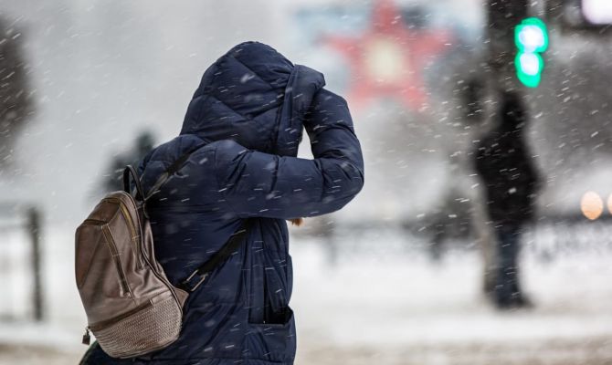 Ночью 13 декабря в Туле будет холодно и снежно