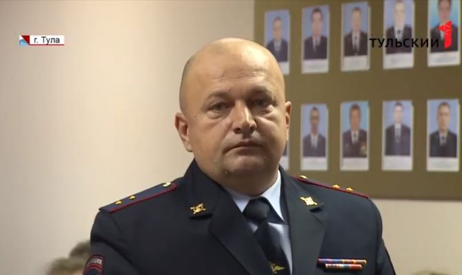 Лучший сотрудник патрульно-постовой службы страны работает в Туле
