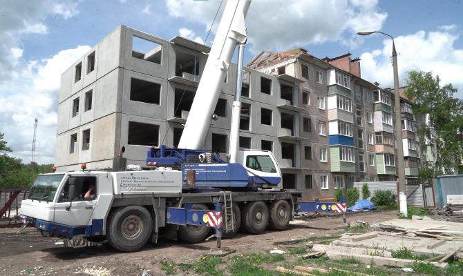 В Ефремове после взрыва газа восстанавливают 5-этажку: с какими трудностями столкнулись строители