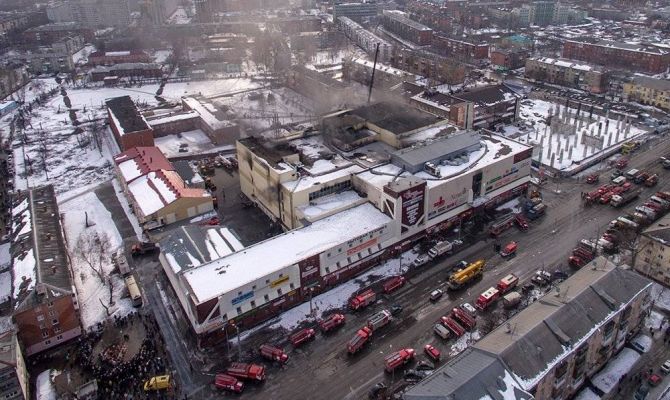 Все погибшие на пожаре в Кемерове обнаружены