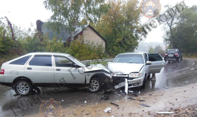 В Донском два человека пострадали в ДТП