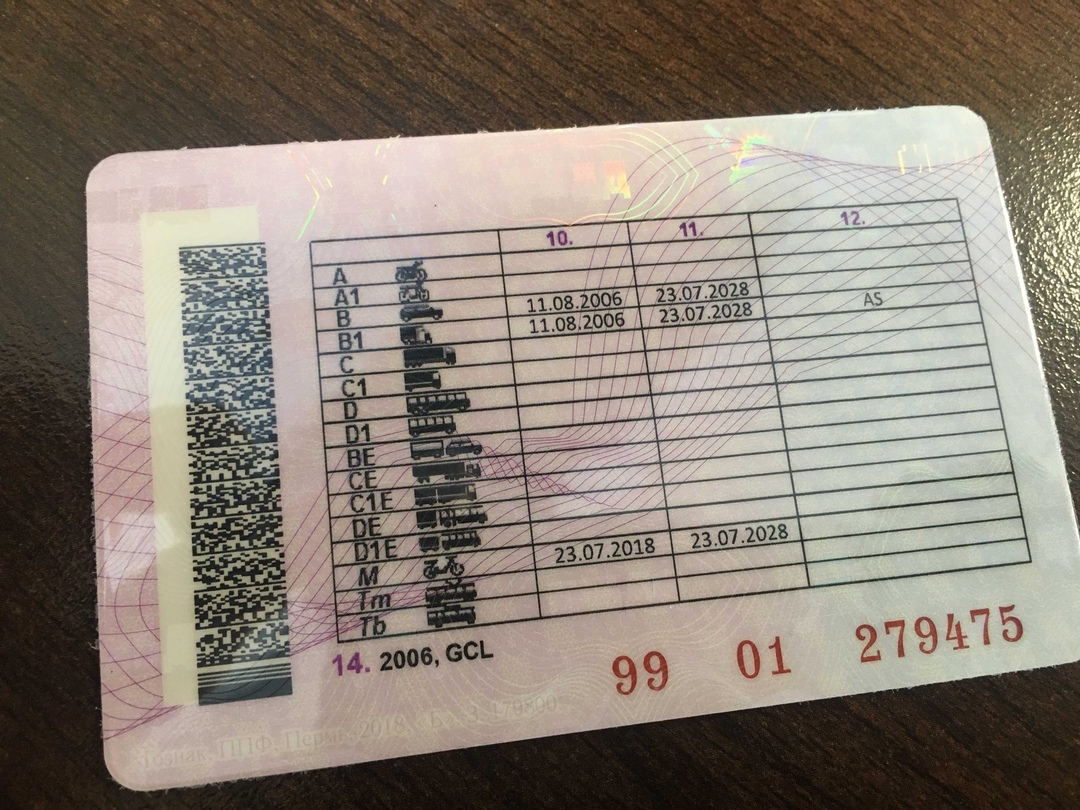 В России могут изменить бланки водительских удостоверений