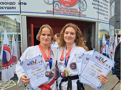 Тульская спортсменка завоевала 3 медали на Всероссийских юношеских играх боевых искусств