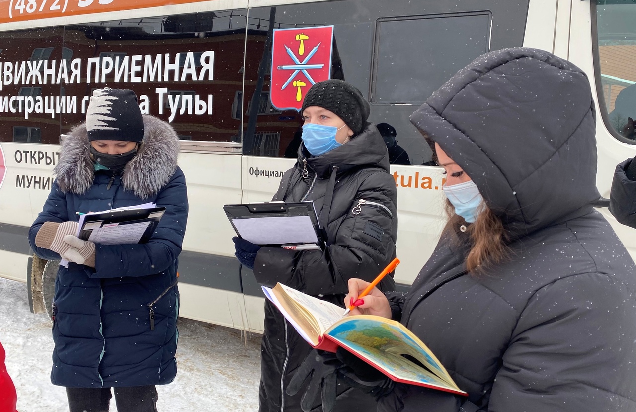 Жители Пролетарского округа пожаловались  в администрацию Тулы