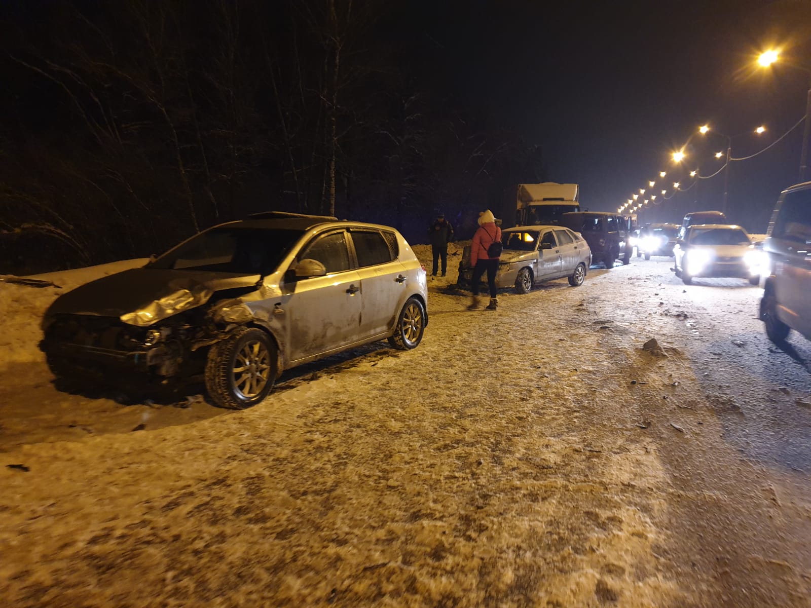 Стали известны подробности массовых ДТП в Заокском районе | 06.02.2022 |  Тула - БезФормата