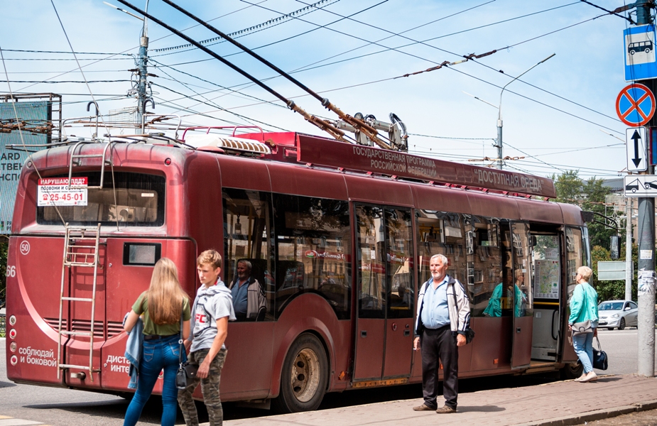 В Туле на 3 дня ограничат движение троллейбусов